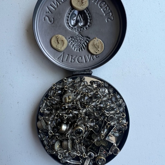 Virgins Saints and Angels  Multi Strand Crystal Gemstone and Rhinestone Rosary - Picture 12 of 12